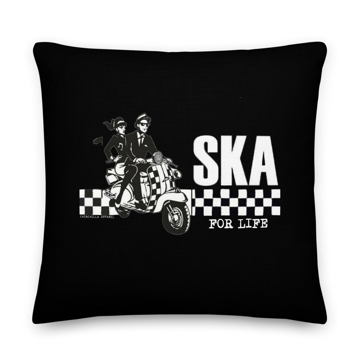 Ska For Life Premium Pillow - Chinchilla Choons